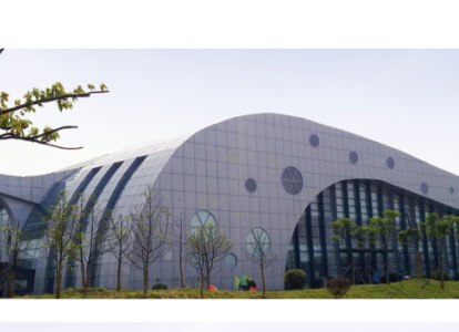 金华会议中心外景网架工程